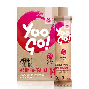 Напиток Weight Control (малина-гранат) - Yoo Go