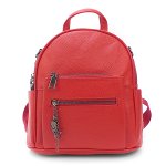 Рюкзак Borgo Antico. Кожа. 6-690 red