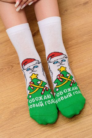 Носки Обожаю женские