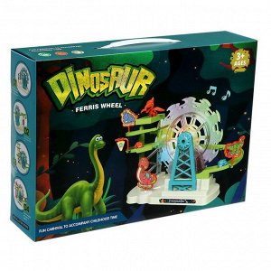 Развивающая игрушка «Горка динозавриков», световые и звуковые эффекты