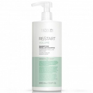 Ревлон Профессионал Мицеллярный шампунь для тонких волос, 1000 мл (Revlon Professional, Restart)