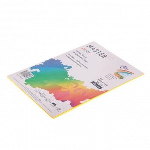 Бумага цветная А4, 40 листов mix NEON ассорти 4 по 10, 80г/м2