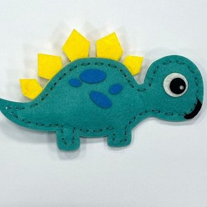 Набор для создания игрушки из фетра «Любопытный динозаврик»