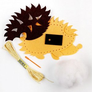 Набор для создания игрушки из фетра «Ёжик»