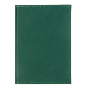Ежедневник недатированный А5, 320 страниц, Вивелла зеленый, обложка кожзам