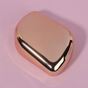 Стеклянная нано-пилка для пяток, 9x6.5x3 см, в картонной коробке, цвет золотистый