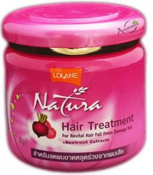 Маска против выпадения волос с экстрактом свеклы Lolane Natura