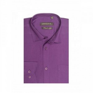 Сорочка подростковая длинный рукав прямой крой цвет Фиолетовый Imperator