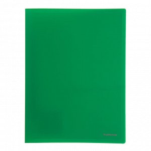Папка c пружинным скоросшивателем А4, 700 мкм Erich Krause Classic, зелёный