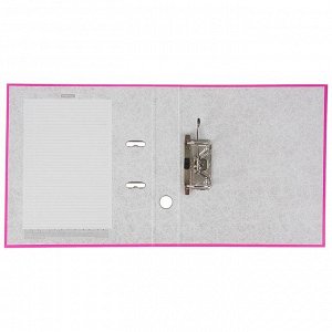 Папка-регистратор А4, 50мм Erich Krause Neon, разборная, розовая
