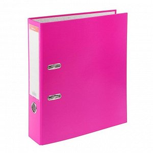 Папка-регистратор А4, 70мм Erich Krause Neon, розовая