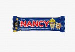 SOJ Батончик нуга NANCY 40г (1/4б/20шт) с жар.арахисом и жар. кукурузой в мол.шоколаде