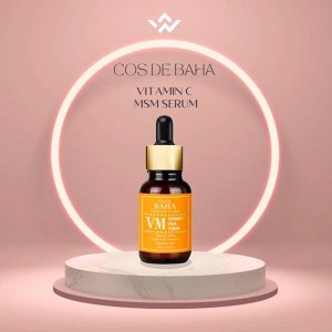 Отбеливающая сыворотка для лица с витамином C и феруловой кислотой Cos De BAHA Vitamin C MSM Serum VM