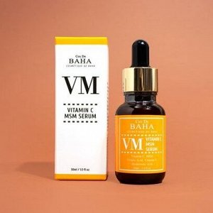 Отбеливающая сыворотка для лица с витамином C и феруловой кислотой Cos De BAHA Vitamin C MSM Serum VM