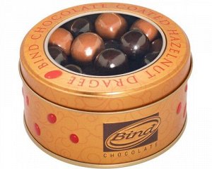 конфеты BIND CHOCOLATE HAZELNUT DRAGEE 125 г Ж/Б
