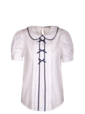 Блузка текстильная для девочки младшего школьного возраста