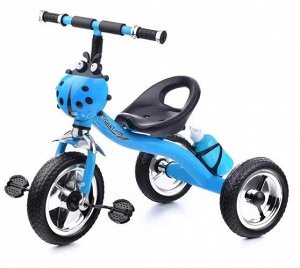 Велосипед 3-х колесный c корзинкой  цв.голубой . 70*46*60 см