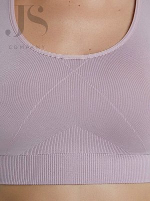 Бесшовный спортивный топ со спинкой-борцовкой