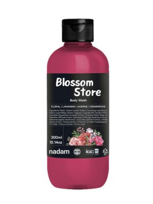 NADAM Гель для душа Цветочный магазин с ароматом лаванды/жасмина/кедра Body Wash Blossom Store, 300 мл
