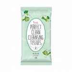Prreti Салфетки для ежедневного очищения Tissues Cleansing Perfect Clean, 120гр(30шт)