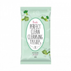 Prreti Салфетки для ежедневного очищения Tissues Cleansing Perfect Clean, 120гр(30шт)