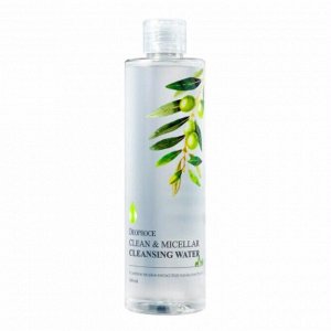 Deoproce Мицеллярная вода с экстрактом оливы Water Cleansing Clean&Micellar Olive, 300 мл