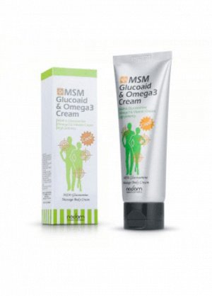 NADAM Крем массажный для тела с Глюкозамином и Омега-3 Cream Glucoaid&Omega3 Cool, 120 мл