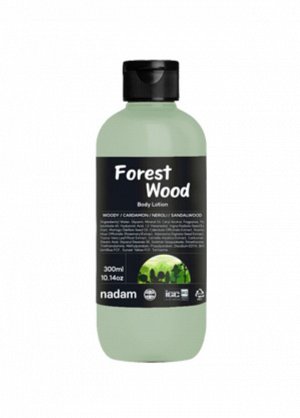 NADAM Лосьон для тела Лесная Древесина с ароматом кардамона/нероли/сандалового дерева Body Lotion Forest Wood, 300 мл