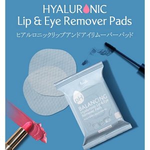 Prreti Очищающие пэды для снятия макияжа с губ и глаз Pads Lip & Eye Remover pH Balancing Hyaluronic, 55гр(30шт)
