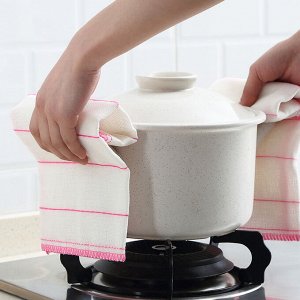 Кухонная марлевая салфетка 5-слойная для мытья посуды и уборки (28х28)
