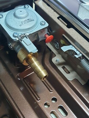 Плита газовая портативная NaMilux NA-P3951PS (3915PS, 199PS/2W) с переходником