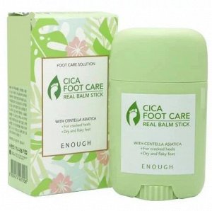 Enough Бальзам-стик для ног с центеллой азиатской Balm Stick Cica Foot Care Real, 20 гр