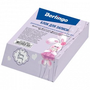 Блок для записи декоративный на склейке Berlingo 9*11*3см ""Kids Series"", 5 дизайнов в ассортименте