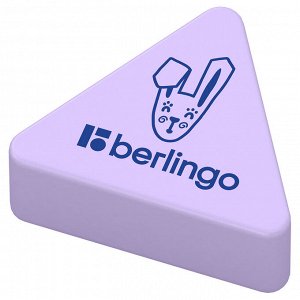 Ластик Berlingo ""Zoo"", треугольный, термопластичная резина, 28*24*10мм