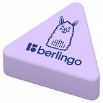 Ластик Berlingo &quot;&quot;Zoo&quot;&quot;, треугольный, термопластичная резина, 28*24*10мм