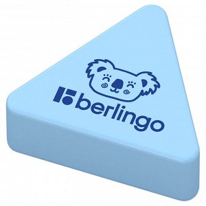 Ластик Berlingo ""Zoo"", треугольный, термопластичная резина, 28*24*10мм