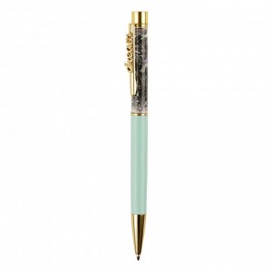 Ручка шариковая автоматическая MESHU ""Dream sand"" синяя, 1,0мм