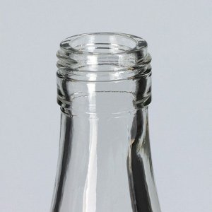 Бутылка «Чекушка», стеклянная, 3.25 л, с крышкой
