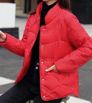 Куртка женская красный