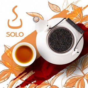 Чай черный Кения SOLO, ПЭТ БАНКА, 100г