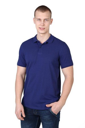 Рубашка-Поло мужская,М-5156 Меланж (манжет,однотонная)