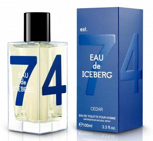 ICEBERG Eau De Iceberg 74 Cedar edt 100ml (m)