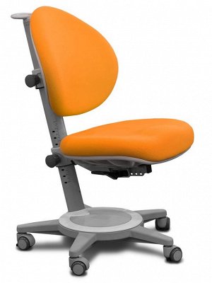 Кресло Mealux Cambridge (Цвет обивки:Оранжевый, Цвет каркаса:Серый)