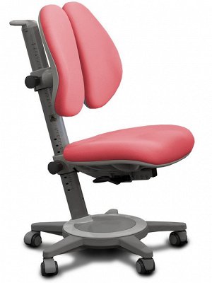 Кресло Mealux Cambridge Duo (Цвет обивки:Розовый, Цвет каркаса:Серый)
