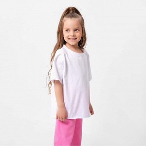 Футболка детская KAFTAN Basic line 28 (86-92 см), белая