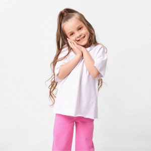 Футболка детская KAFTAN Basic line 28 (86-92 см), белая