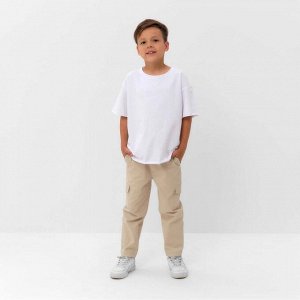 Футболка детская KAFTAN Basic line 28 (86-92 см), белая