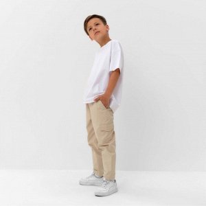 Футболка детская KAFTAN Basic line 28 (86-92 см), белая