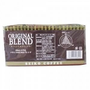 Seiko Coffee Co.,LTD. Японский натуральный молотый кофе в дрип-пакетах Original BLEND (24п.по 8 гр.), 192г SEIKO