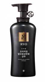 Шампунь с экстрактом женьшеня RYO PREMIUM HAIR LOSS RELIEF SHAMPOO (490ML)